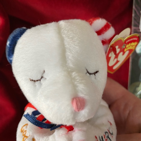 2 TY Patriotic Bears 1-7”, 1-5” - Picture 8 of 14